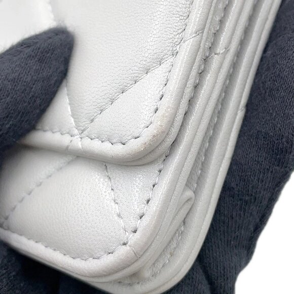 CHANEL CHANEL19 Chain wallet Lambskin Gray AP0957 - Picture 3 of 14